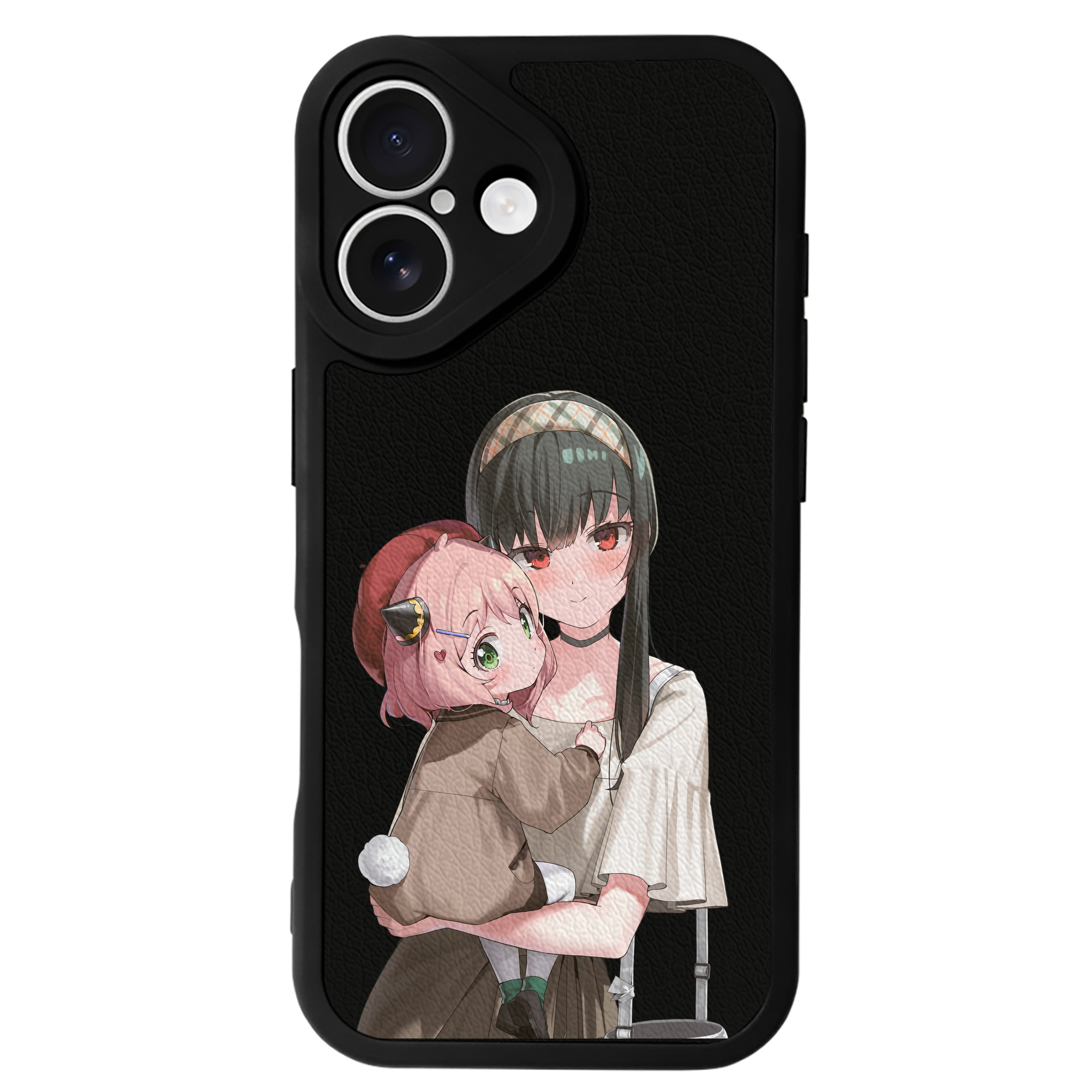（画像用） SPY×FAMILY间谍家家酒 【iPhone 16シリーズ対応】シリコンスマホケース（レザー調） 材質：シリコン